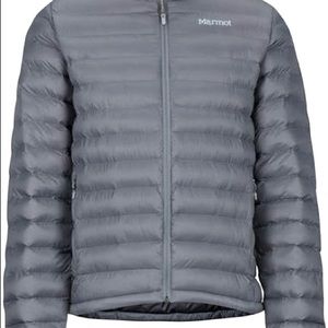 Women’s Marmot gray puffer jacket